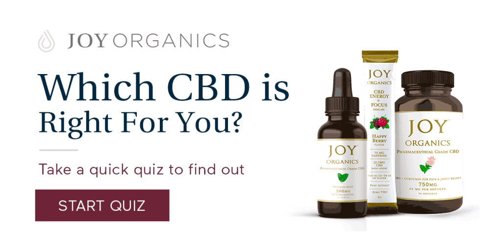 Joy Organics cbd Quiz