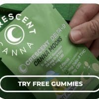 Free THC gummies, free gummies sample, Crescent Canna Free gummies,
